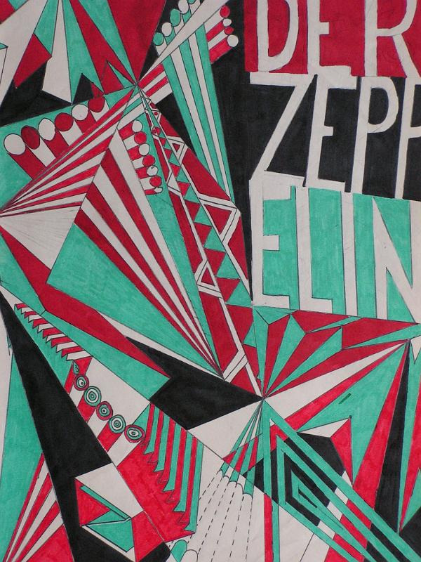 Der Zeppelin (Einband-Entwurf 1970,2) Filzstift-Papier, 21x30.jpg